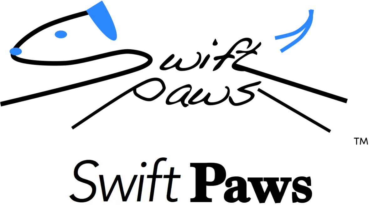 Swift Paws Text Logo